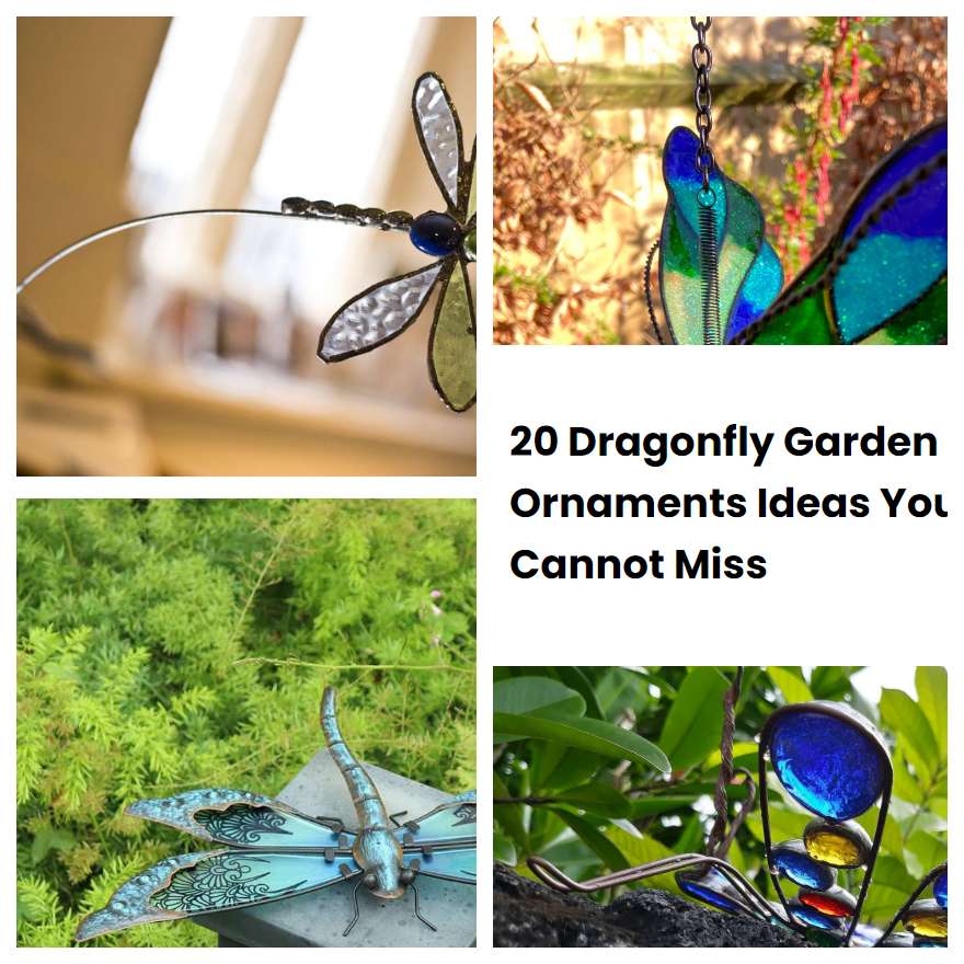 20 Dragonfly Garden Ornaments Ideas You Cannot Miss SharonSable