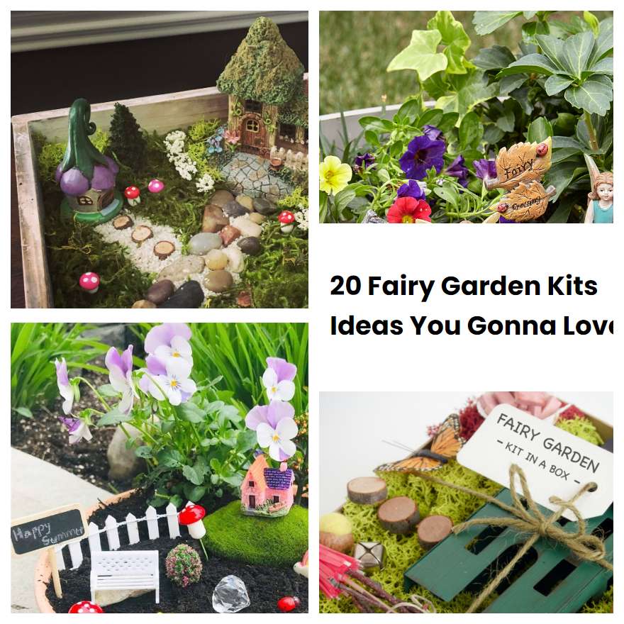 20 Fairy Garden Kits Ideas You Gonna Love