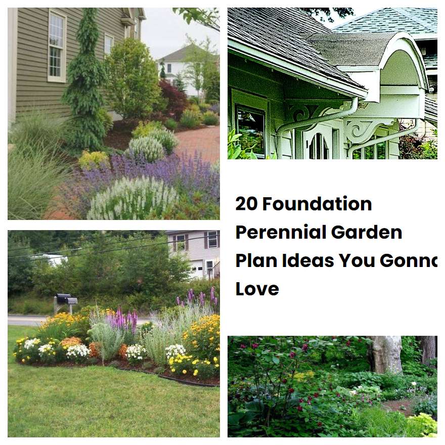 20 Foundation Perennial Garden Plan Ideas You Gonna Love