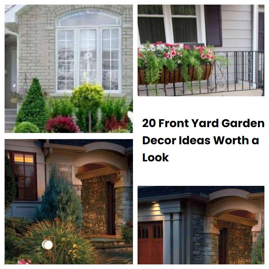 20 Front Yard Garden Decor Ideas Worth a Look SharonSable