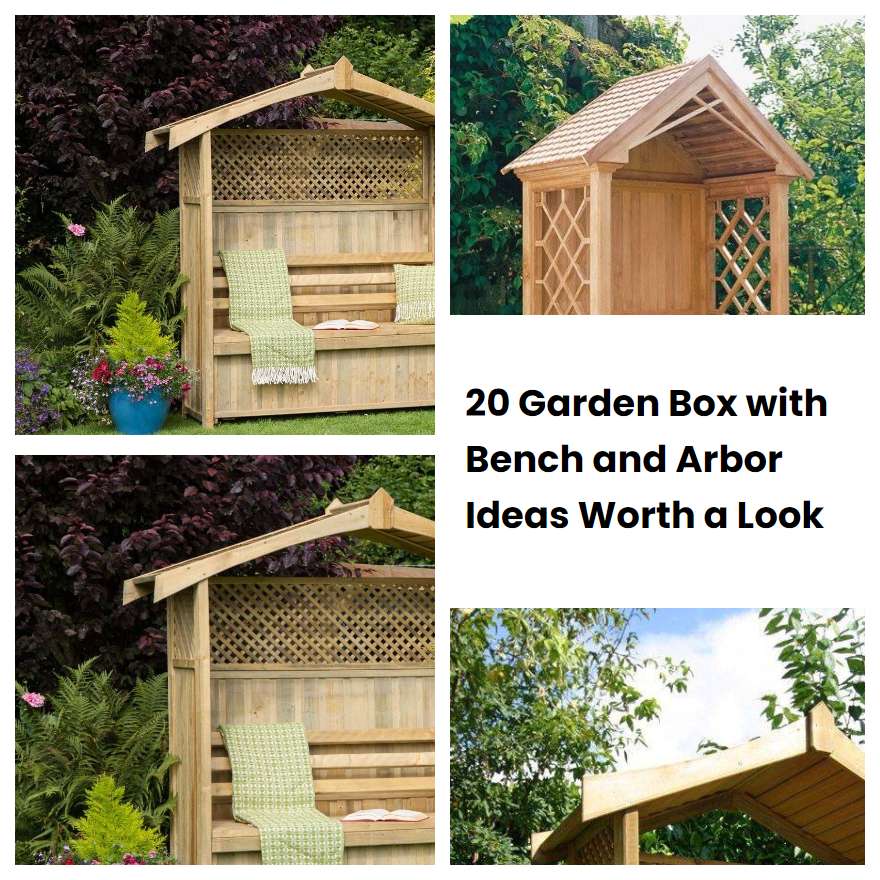 20 Garden Box with Bench and Arbor Ideas Worth a Look