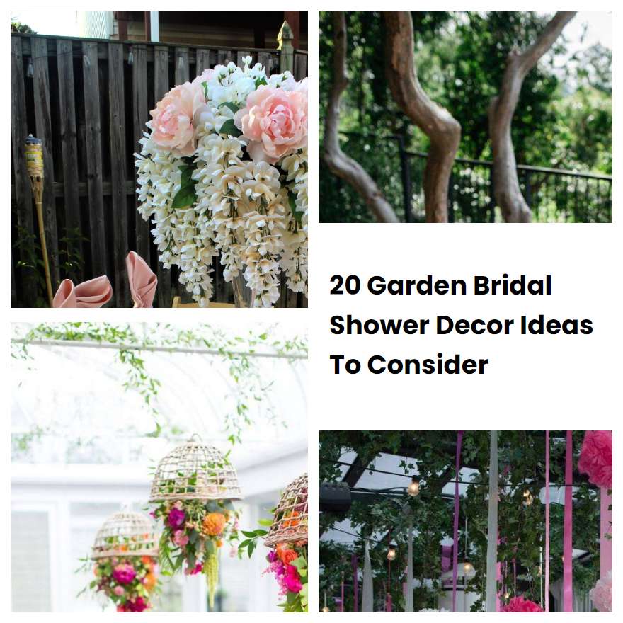 20 Garden Bridal Shower Decor Ideas To Consider