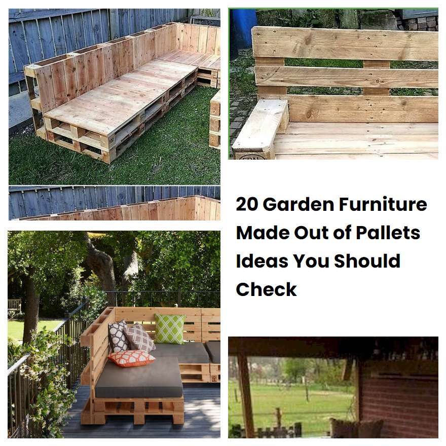 20 Garden Furniture Made Out of Pallets Ideas You Should Check