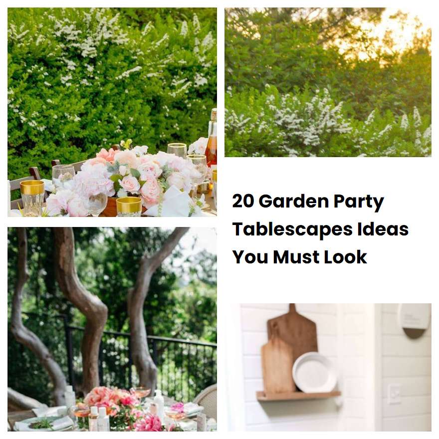 20 Garden Party Tablescapes Ideas You Must Look SharonSable