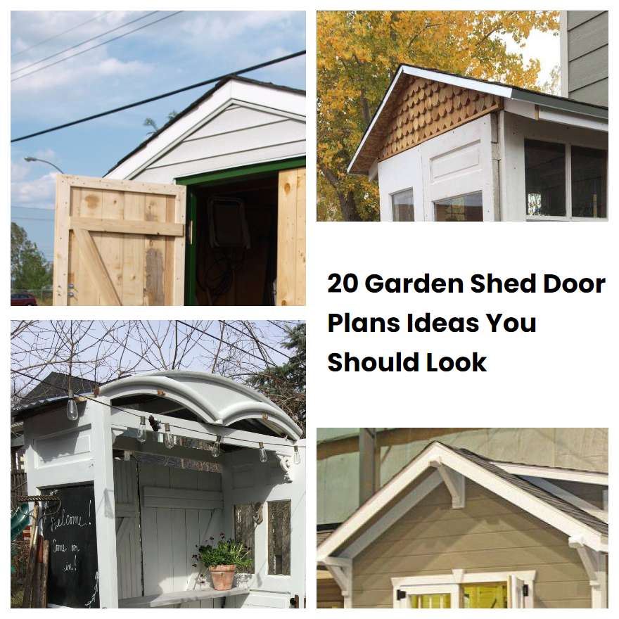 20 Garden Shed Door Plans Ideas You Should Look SharonSable