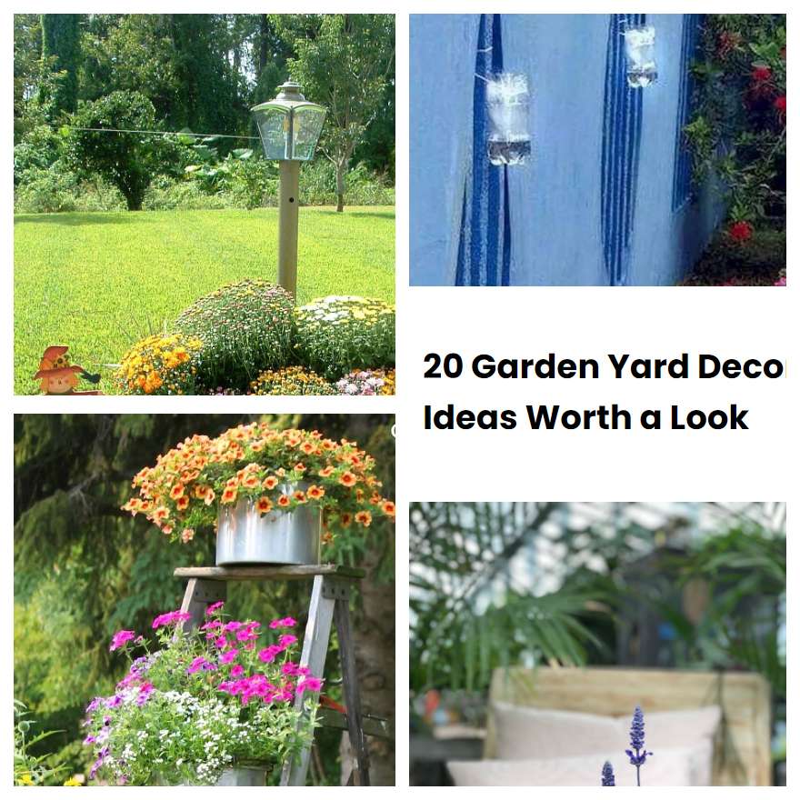 20 Garden Yard Decor Ideas Worth a Look