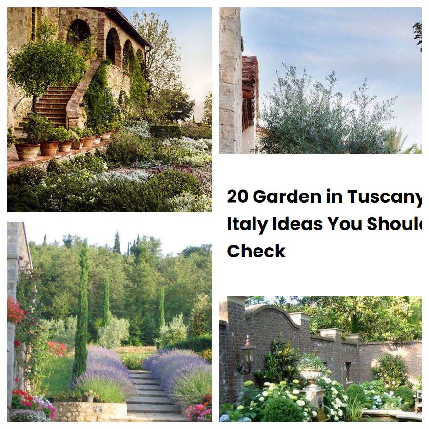 20 Garden in Tuscany Italy Ideas You Should Check