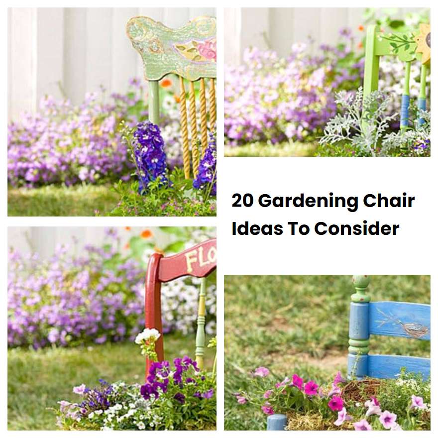 20 Gardening Chair Ideas To Consider