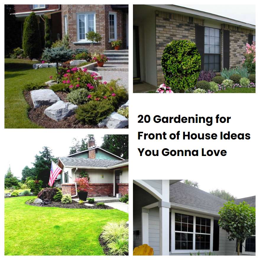 20 Gardening for Front of House Ideas You Gonna Love