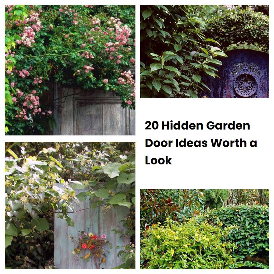 20 Hidden Garden Door Ideas Worth a Look
