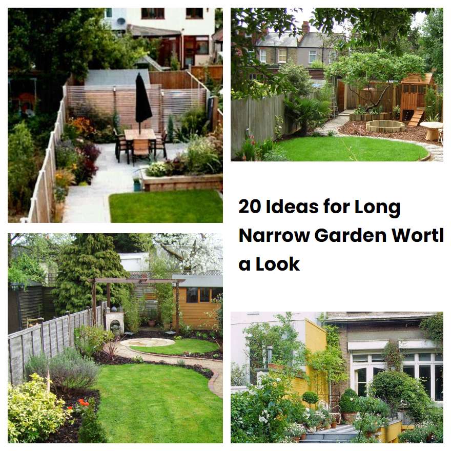 20 Ideas for Long Narrow Garden Worth a Look SharonSable