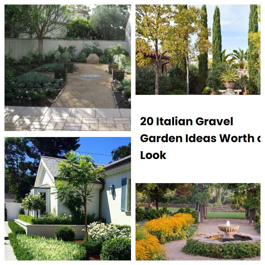 20 Italian Gravel Garden Ideas Worth a Look