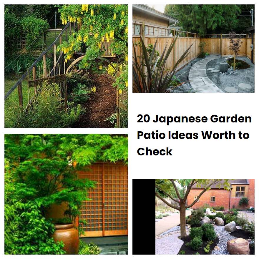 20 Japanese Garden Patio Ideas Worth to Check