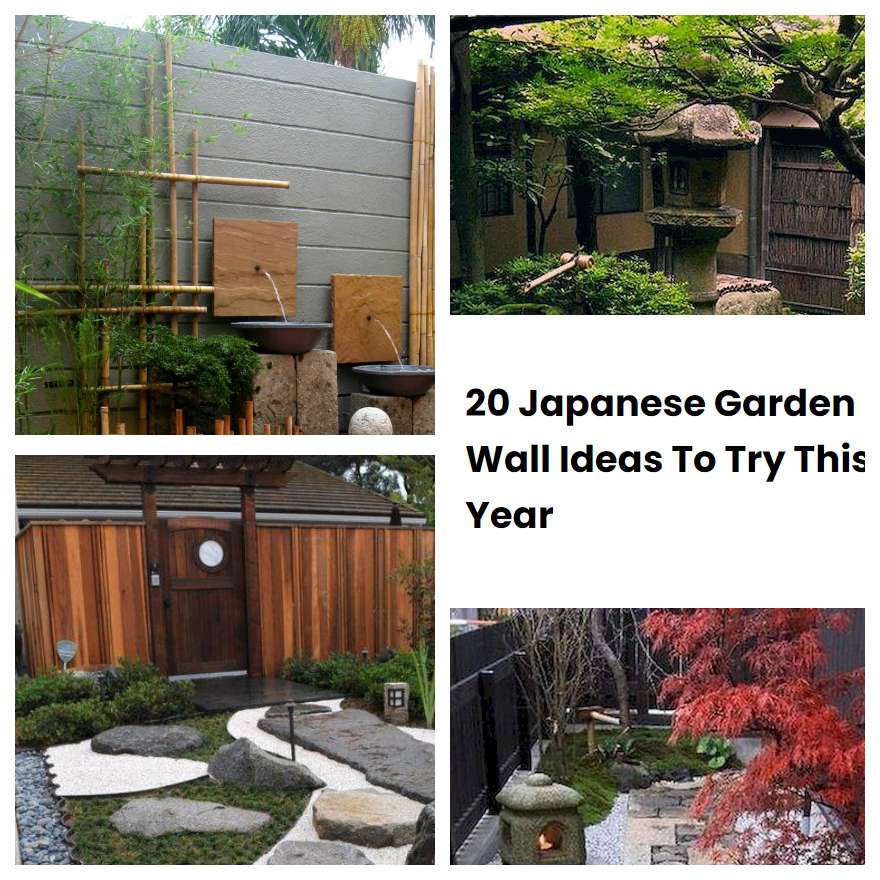 20 Japanese Garden Wall Ideas To Try This Year
