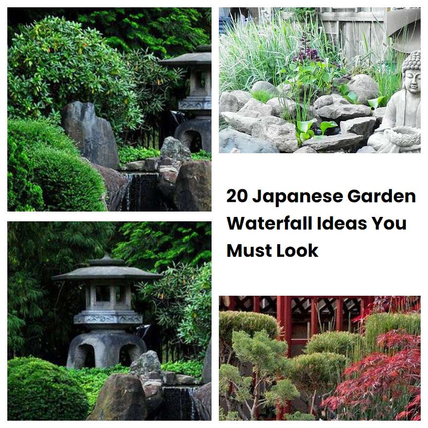 20 Japanese Garden Waterfall Ideas You Must Look