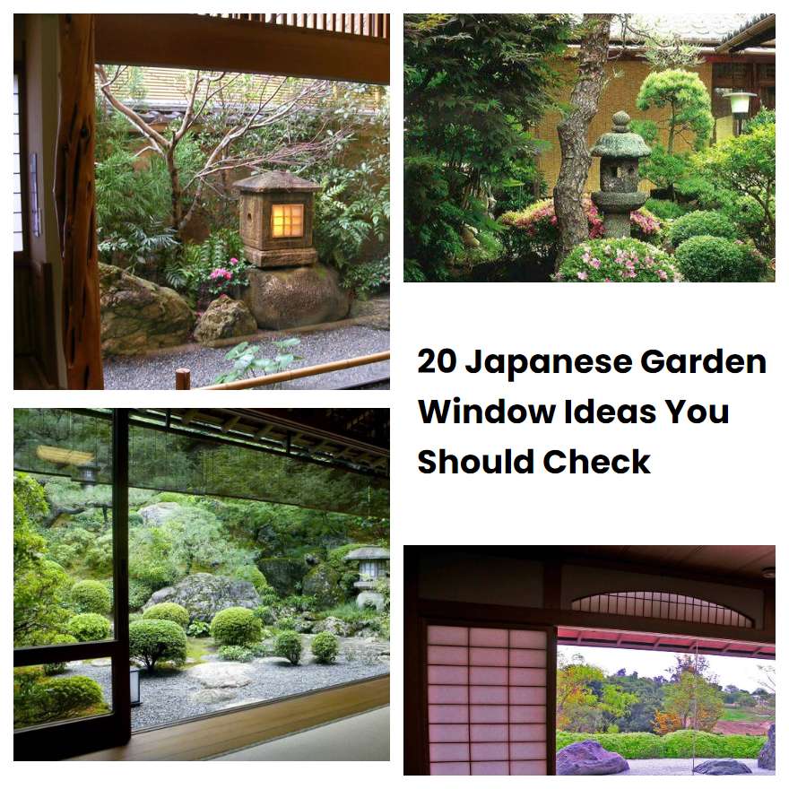 20 Japanese Garden Window Ideas You Should Check