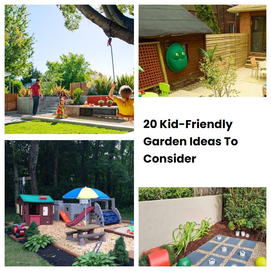 20 KidFriendly Garden Ideas To Consider SharonSable