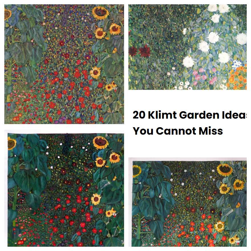 20 Klimt Garden Ideas You Cannot Miss