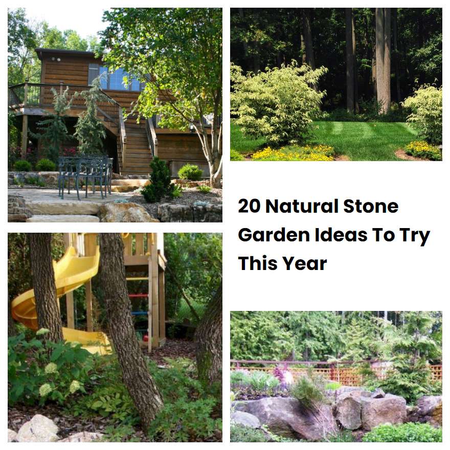 20 Natural Stone Garden Ideas To Try This Year