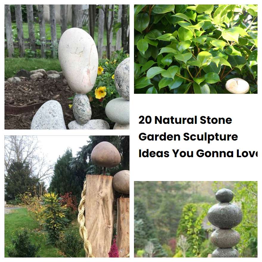 20 Natural Stone Garden Sculpture Ideas You Gonna Love
