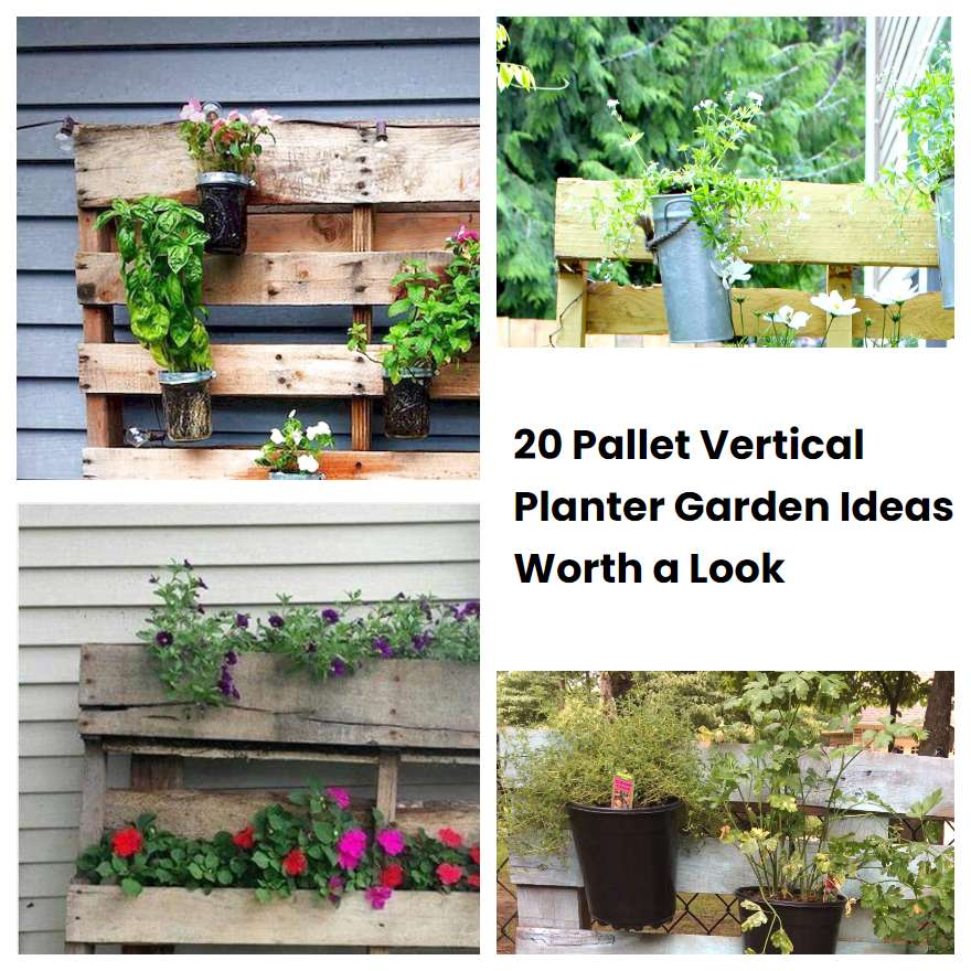 20 Pallet Vertical Planter Garden Ideas Worth a Look