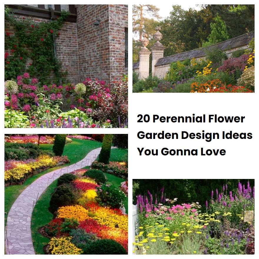 20 Perennial Flower Garden Design Ideas You Gonna Love