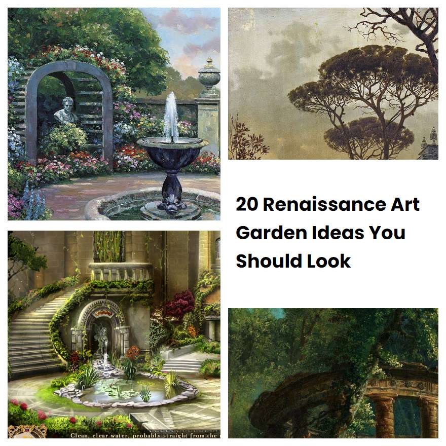 20 Renaissance Art Garden Ideas You Should Look