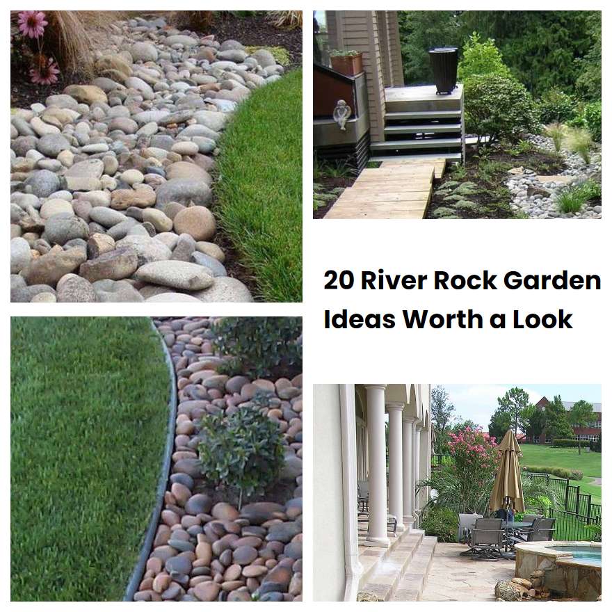 20 River Rock Garden Ideas Worth a Look SharonSable