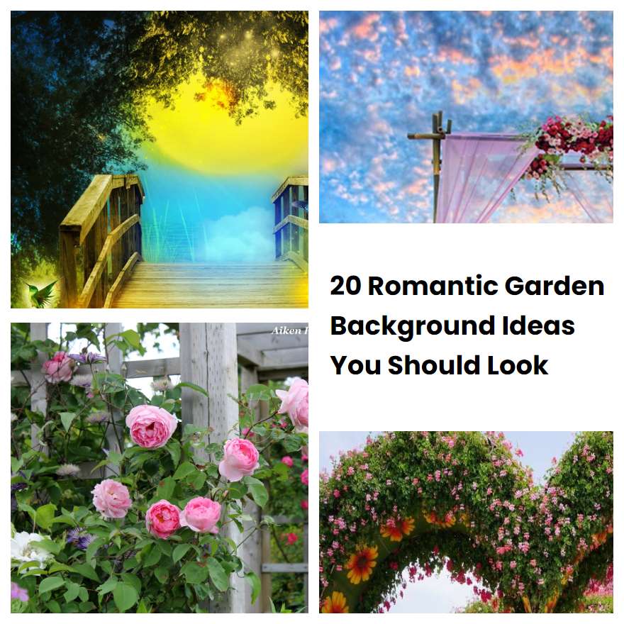 20 Romantic Garden Background Ideas You Should Look