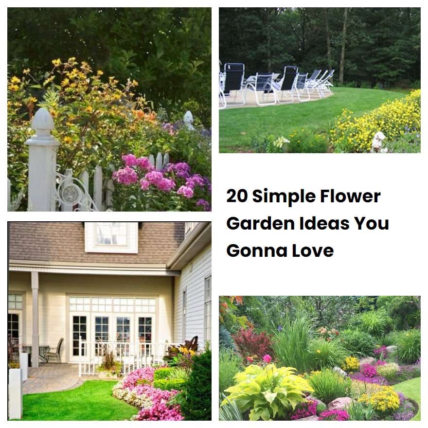 20 Simple Flower Garden Ideas You Gonna Love SharonSable