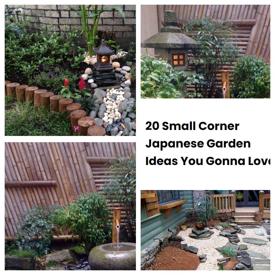 20 Small Corner Japanese Garden Ideas You Gonna Love SharonSable