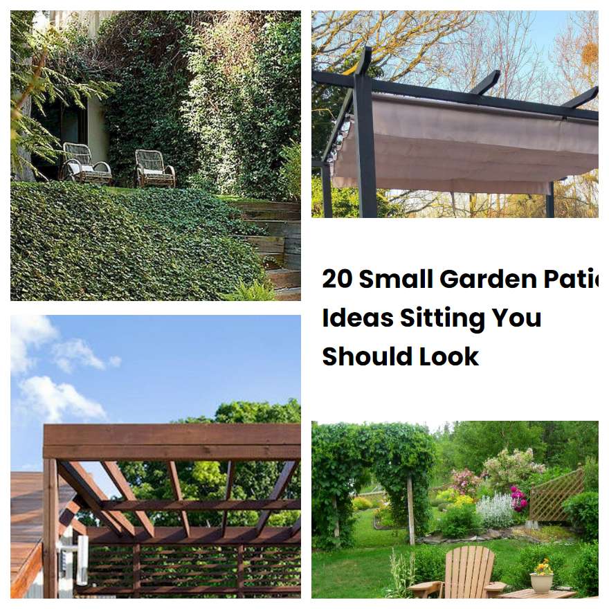 20 Small Garden Patio Ideas Sitting You Should Look SharonSable