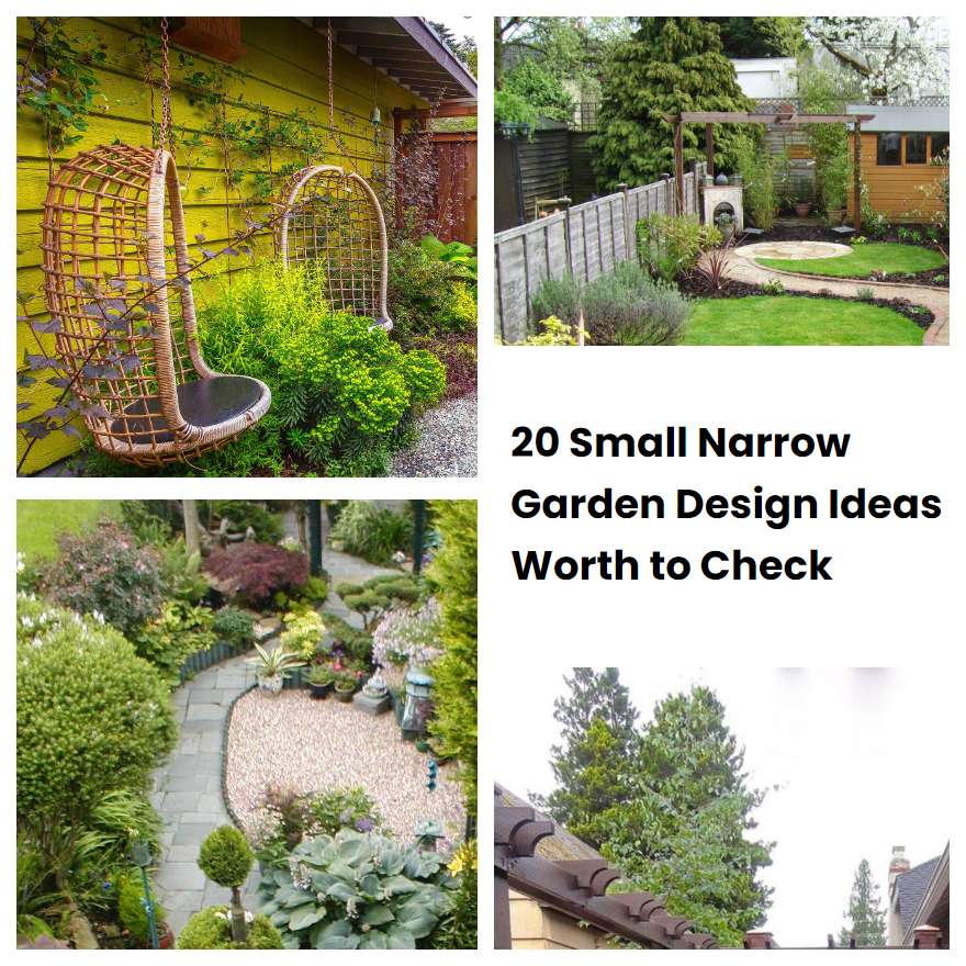 20 Small Narrow Garden Design Ideas Worth to Check SharonSable