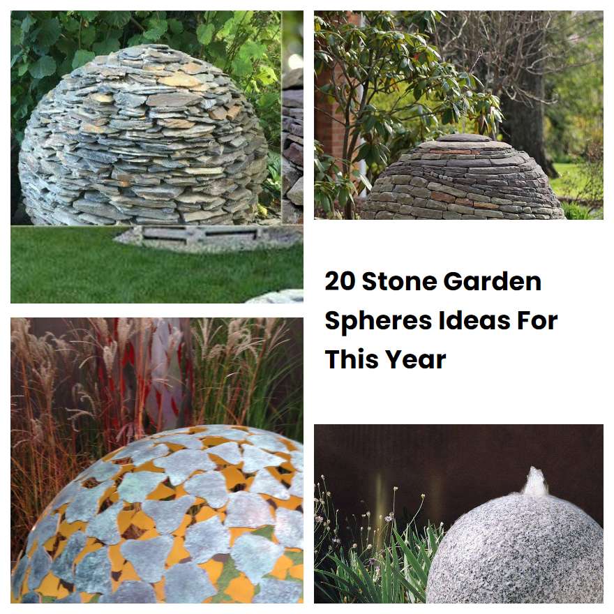 20 Stone Garden Spheres Ideas For This Year