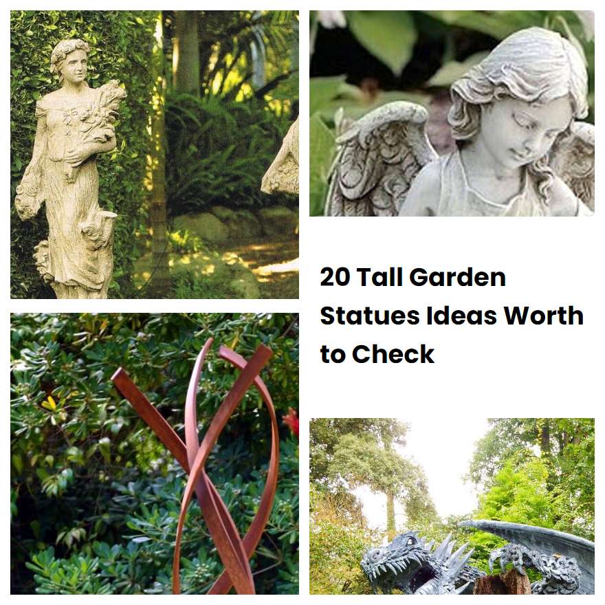 20 Tall Garden Statues Ideas Worth to Check