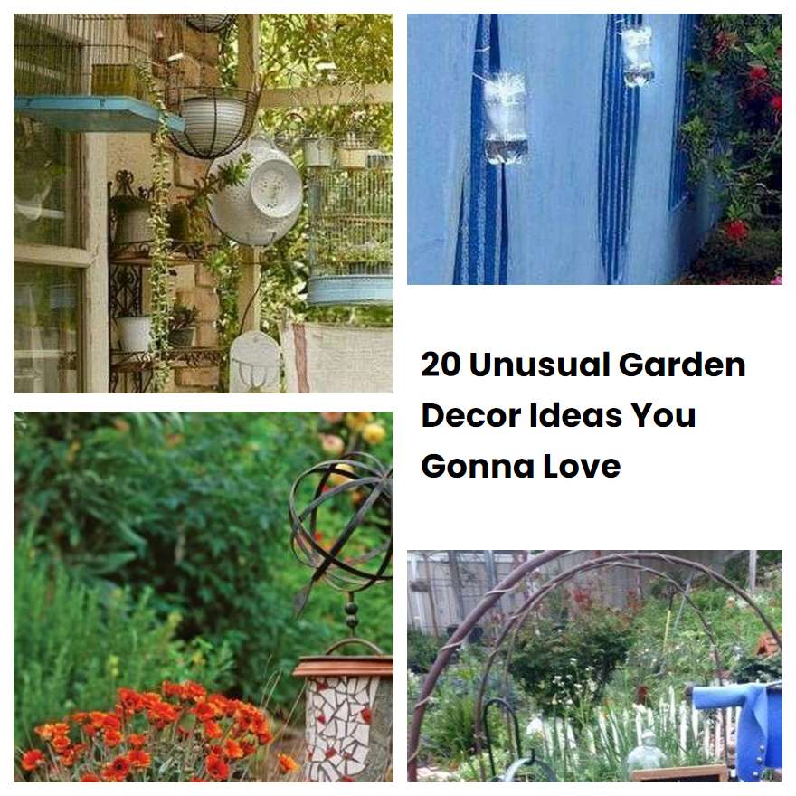 20 Unusual Garden Decor Ideas You Gonna Love | SharonSable