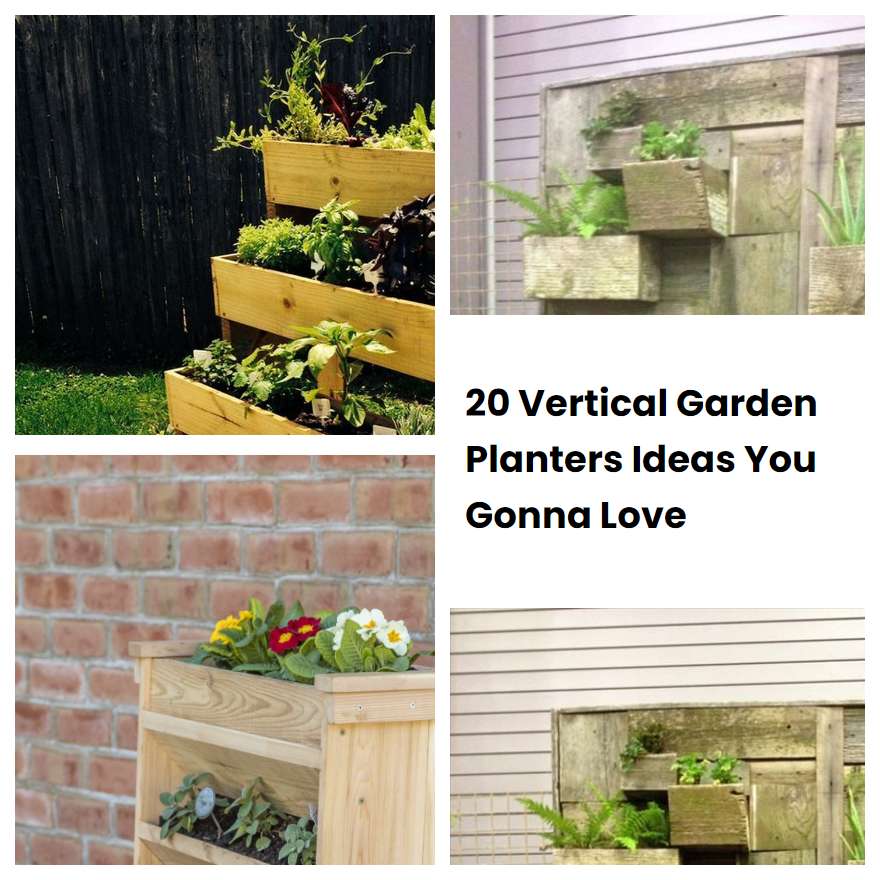 20 Vertical Garden Planters Ideas You Gonna Love