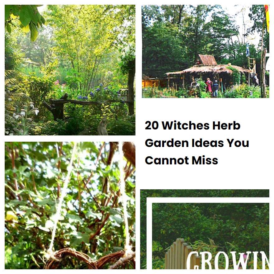 20 Witches Herb Garden Ideas You Cannot Miss SharonSable