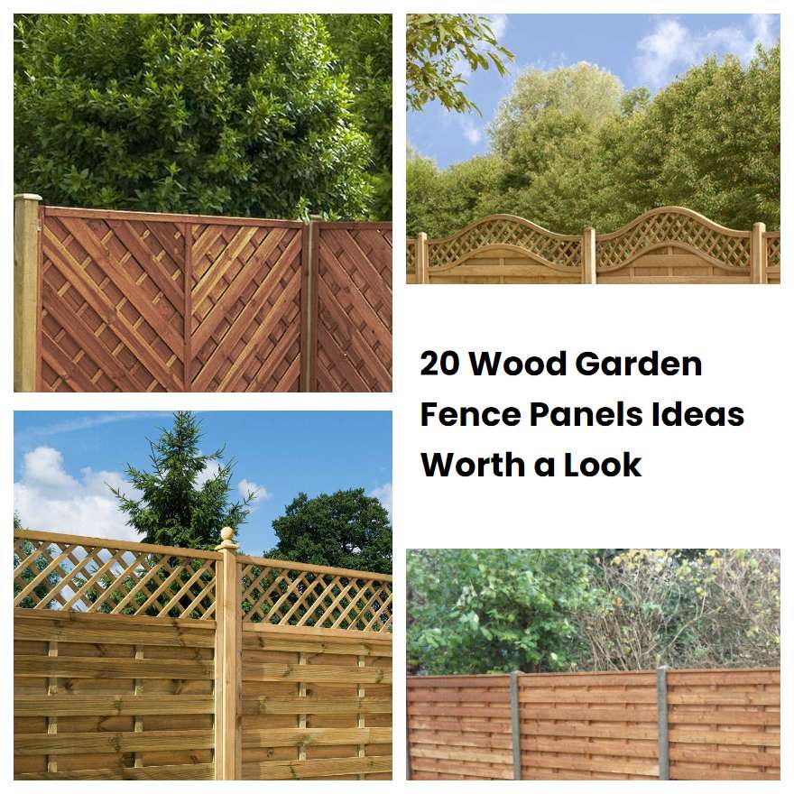 20 Wood Garden Fence Panels Ideas Worth a Look