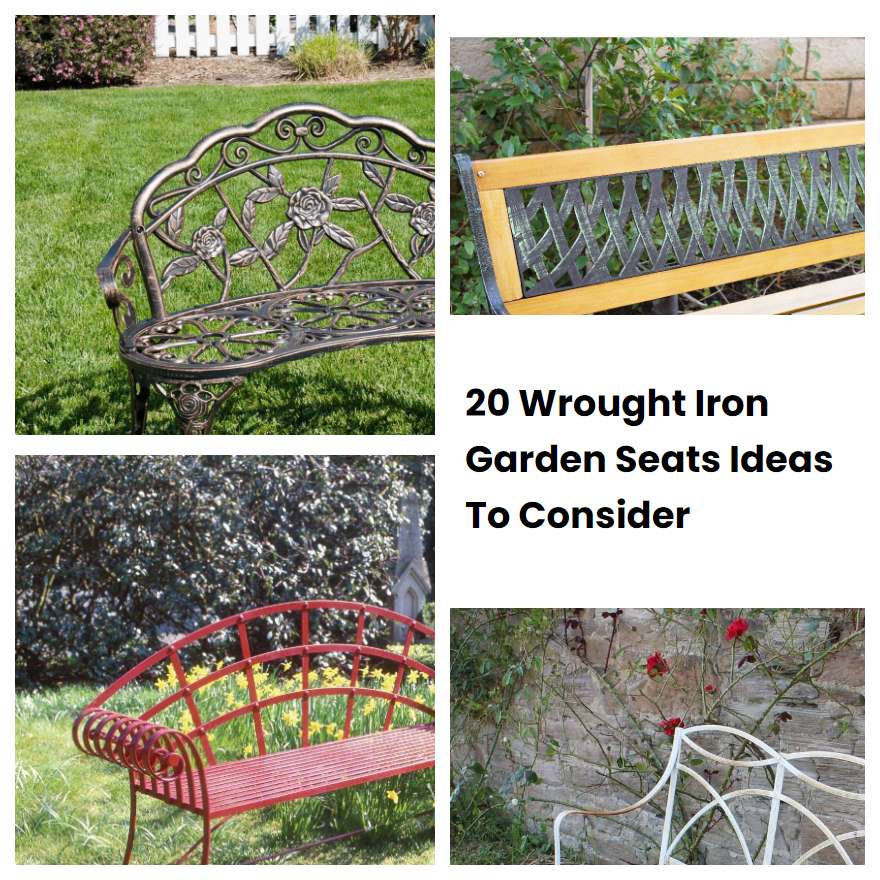 20 Wrought Iron Garden Seats Ideas To Consider