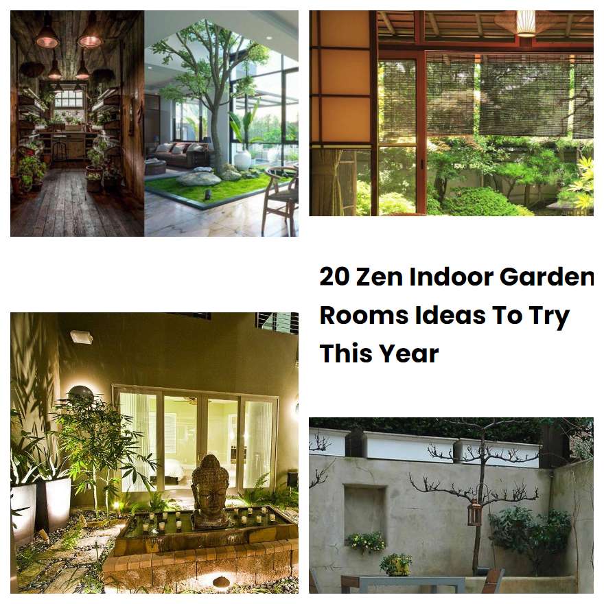 20 Zen Indoor Garden Rooms Ideas To Try This Year SharonSable