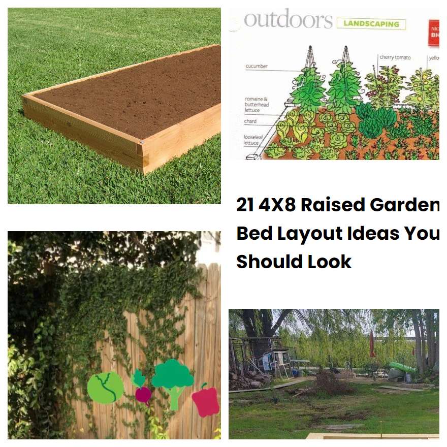 21 4X8 Raised Garden Bed Layout Ideas You Should Look SharonSable