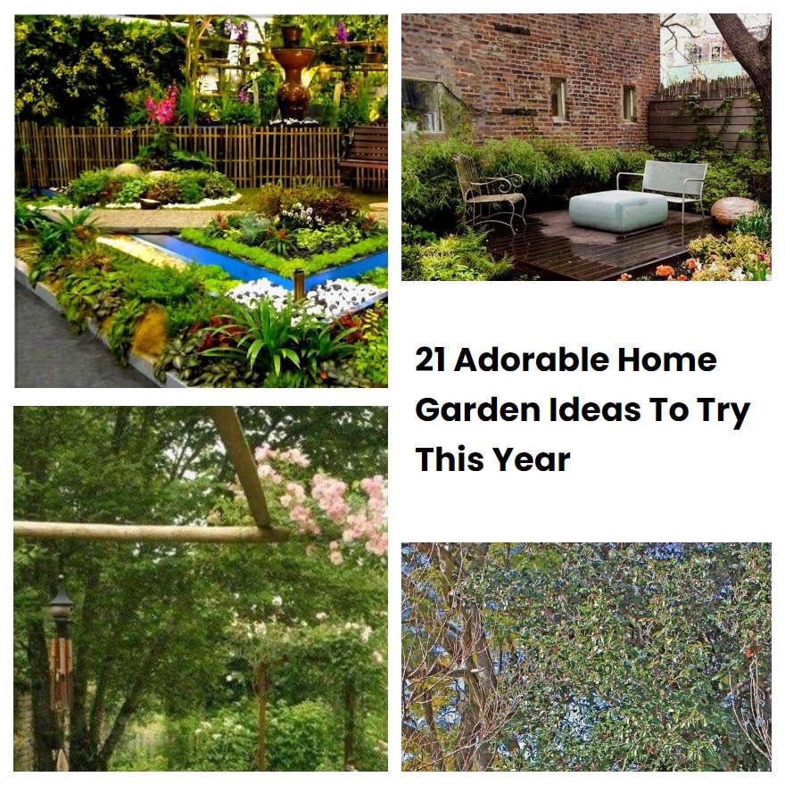 21 Adorable Home Garden Ideas To Try This Year | SharonSable
