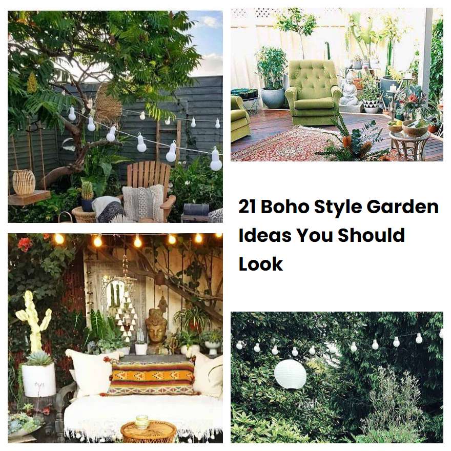 21 Boho Style Garden Ideas You Should Look SharonSable