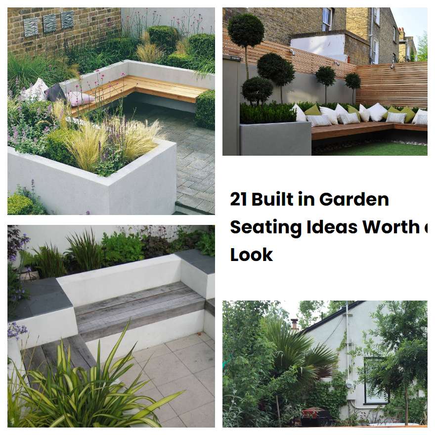 21 Built in Garden Seating Ideas Worth a Look SharonSable