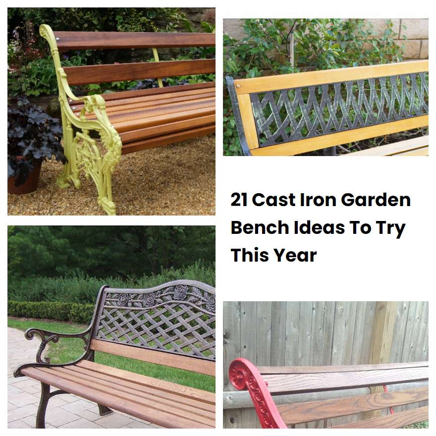 21 Cast Iron Garden Bench Ideas To Try This Year