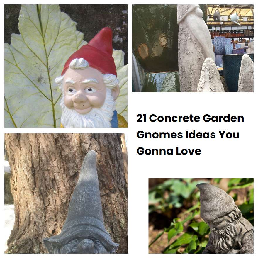 21 Concrete Garden Gnomes Ideas You Gonna Love SharonSable