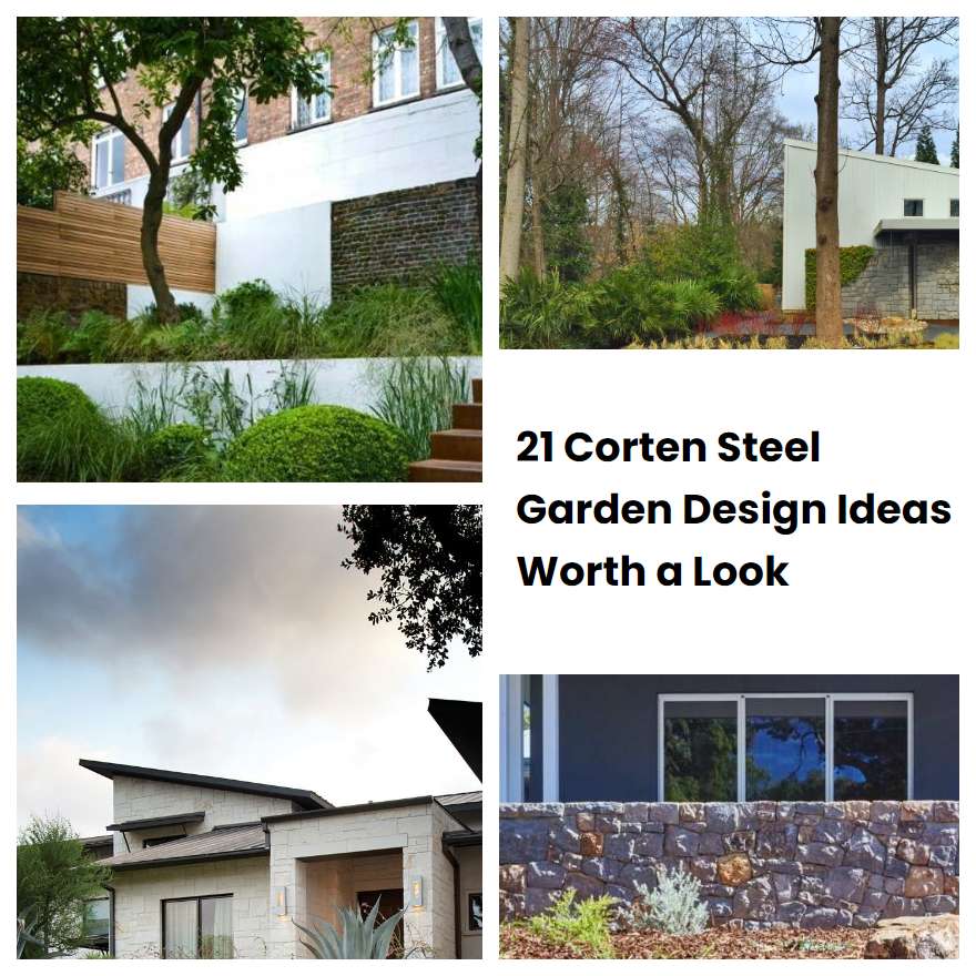 21 Corten Steel Garden Design Ideas Worth a Look