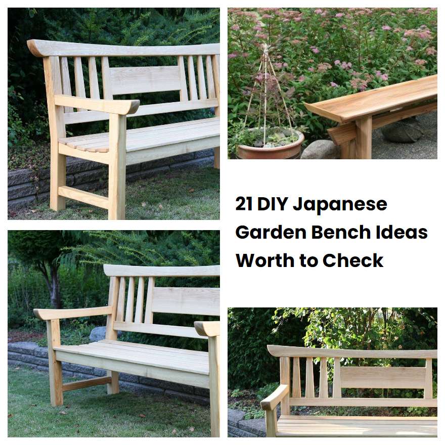 21 DIY Japanese Garden Bench Ideas Worth to Check SharonSable