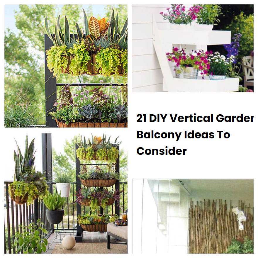21 DIY Vertical Garden Balcony Ideas To Consider SharonSable